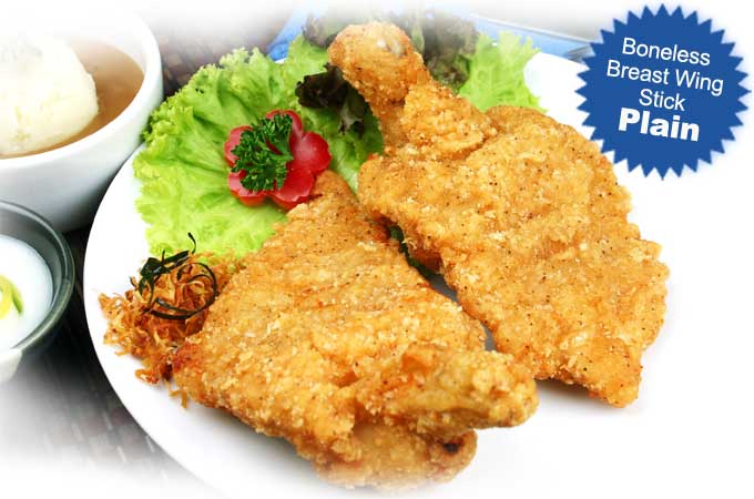Coated Boneless Breast Wing Stick Plain Coated Boneless Breast Wing Stick Plain
