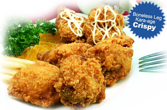 Coated Boneless Leg Kara-age Crispy Coated Boneless Leg Kara-age Crispy